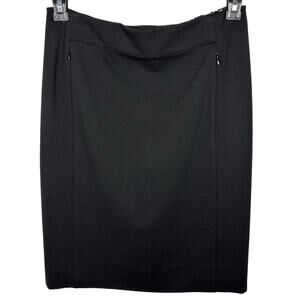 Diane von Furstenberg New Koto Black Midi Skirt Women's 10